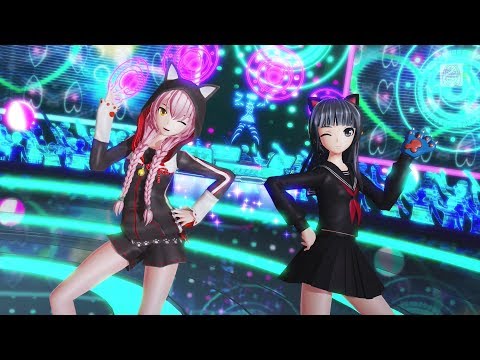 【初音ミク(シャノワール)・巡音ルカ(ねこみみパーカー)】愛Dee【Project DIVA X HD】