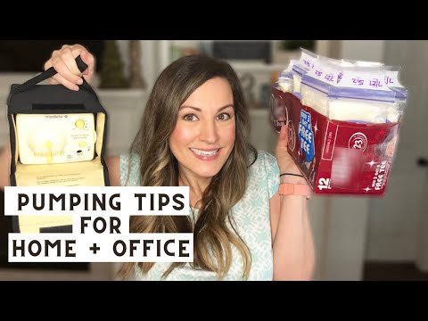 Breastfeeding Pumping Tips || Pumping milk for newborn / Breast pumping at work / Working mom