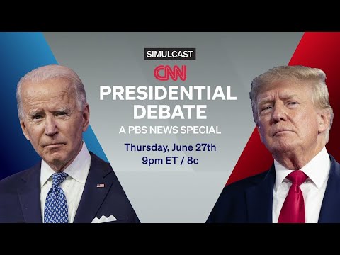 PBS News Special: CNN Presidential Debate Simulcast | June 27, 7-9 PM on PBS Utah