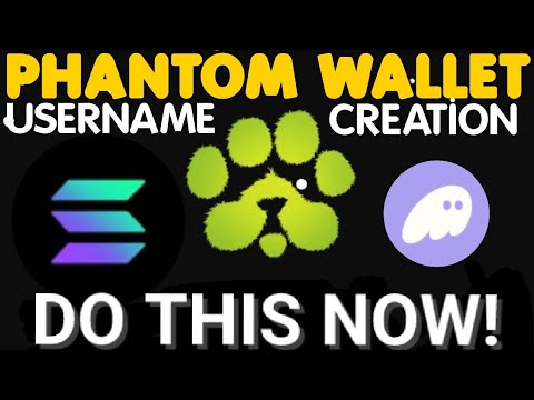 PHANTOM WALLET USERNAME CREATION | A STEP BY STEP GUIDE | DO THIS NOW