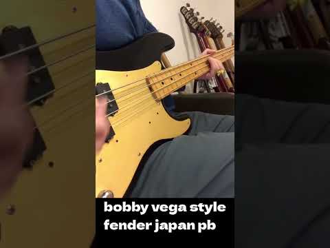 bobby vega style fender japan PB