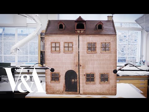 ASMR at the museum | Dressing a 17th-century dolls' house | V&A