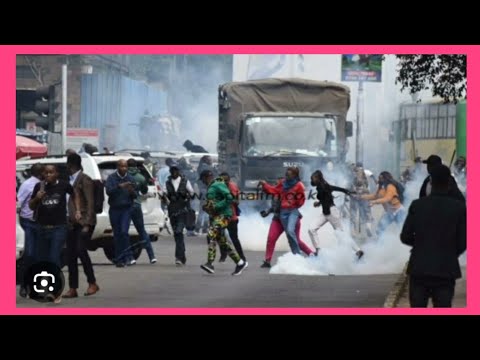 leta fujo uone!Tight security in Nairobi ahead of GEN Z NANE NANE MEGA DEMONSTRATIONS  TODAY