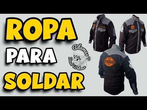 🦺 ROPA PARA SOLDAR -ADAMAS METAL TEXTIL 🧑🏻‍🏭