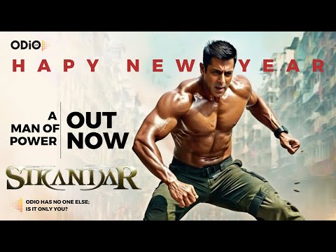 SIKANDAR:  a Man of Power  | Salman Khan | ODiO 24 | A.R. Murugadoss | Title Song | Lyrical Video