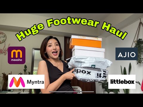 Huge Footwear Haul”*Rs299*❤️Heels, Platforms, Sneakers & Flates💋Must haves from Footwear👠Sikkim❤️