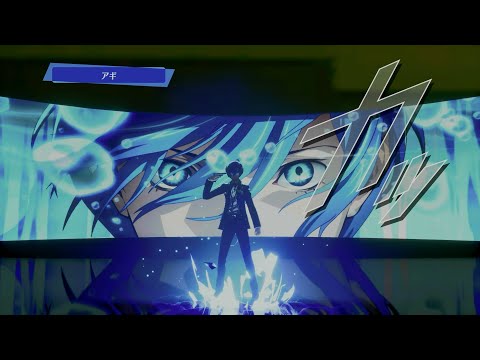 【P3R】主人公ペルソナ覚醒ムービー＋初戦闘シーン【4K】