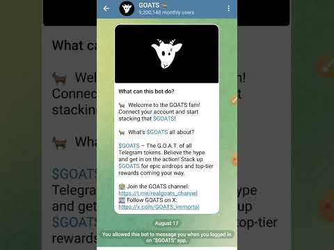 Goat token price | goat airdrop listing | goat airdrop snapshot | goat airdrop eligible