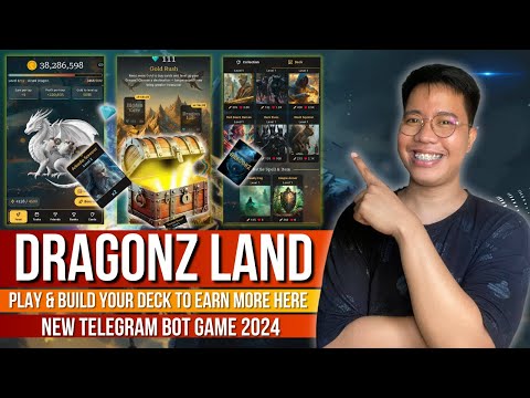 Dragonz Land - How To Build Deck Cards & Earn More Gold/Diamonds | Easy Steps To Follow | Review