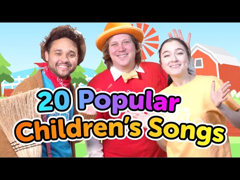 20 Kids Songs You Must Know | Fun Phonics | Magicio and Phonics | Made by Red Cat Reading