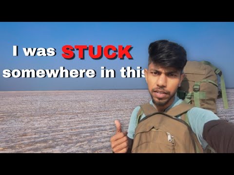 I got Stuck in this Salt Lake 😱 | Sambhar lake Rajasthan | travel vlog