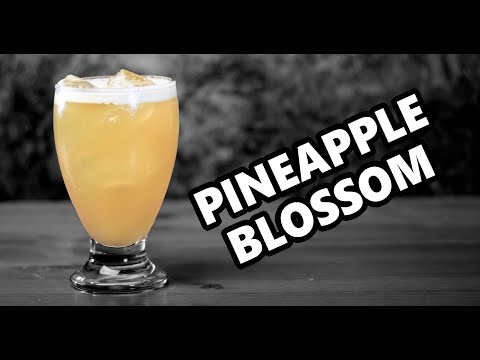 How To Make The Pineapple Blossom Cocktail with Bourbon