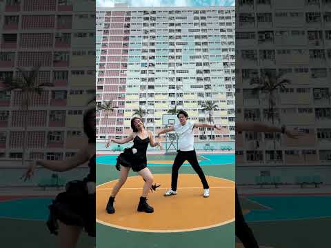 Meovv dance in Hong Kong by husband & wife! #meovvchallenge #meovv #meow #dancecover #kpopdance