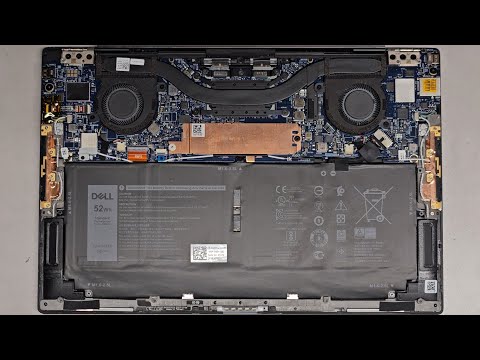 DELL XPS 13 9300 Disassembly SSD Hard Drive Upgrade Battery Replacement Repair Quick Look Inside