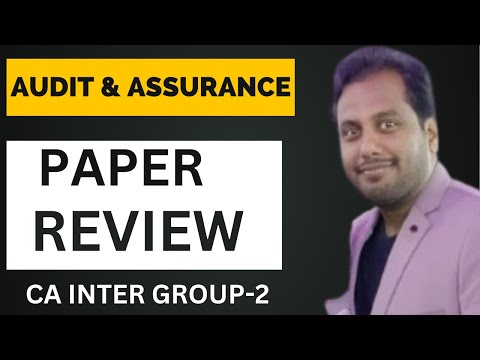 |CA Inter Audit & Assurance Paper Review| Inter Audit Paper Review| How Was Your Audit Paper Today|