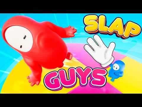 Slap Guy Madness! Battling to Stay in the Ring in This Fall Guys Parody! 🎉🤜