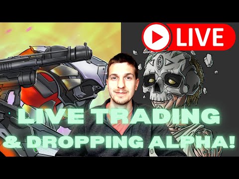 Live Trading SOLANA NFTs & Dropping Undervalued NFT ALPHA