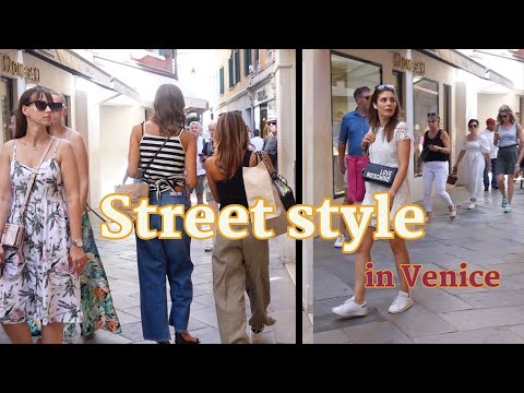 Street Style, What do people wear in Venice 2023