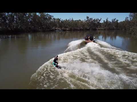 Charli Shore: Pro Wake Boarder on the Murray in Echuca