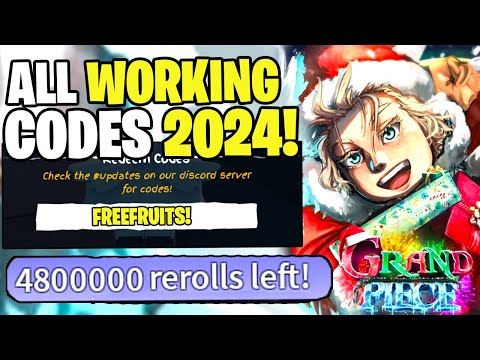 *NEW* ALL WORKING CODES FOR GRAND PIECE ONLINE IN 2024! ROBLOX GRAND PIECE ONLINE CODES