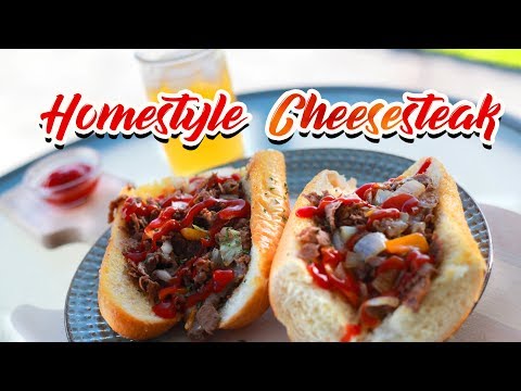 Philly Cheesesteak | Best Homemade Recipe | Fast & Easy Sandwich!