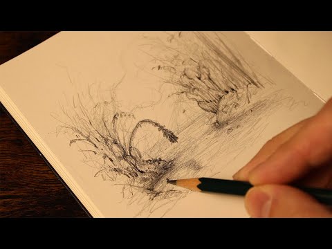 Overcoming the Fear of Blank Paper (Drawing Tutorial)