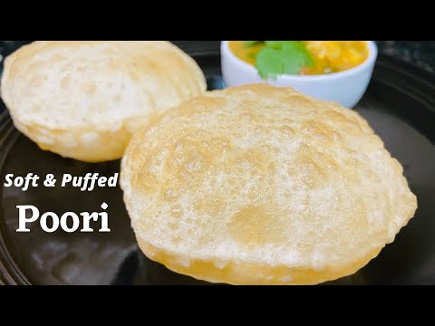 Poori | Poori in Telugu | How to make puffy poori | Perfect poori recipe