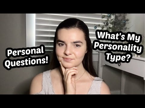 ASMR Let's Take the Myers-Briggs Personality Test! | Answering Personal Questions