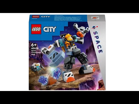 Lego city (space) space construction mech unboxing