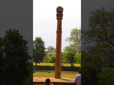 Heliodorus pillar #history #culturalheritage #historyofindia #culturediversity #mptourism #trending