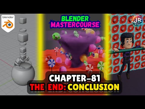 BLENDER MASTERCOURSE: Chapter-81: The End: Conclusion #3d #blender #b3d