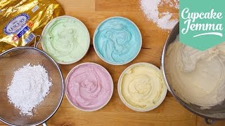 Buttercream Masterclass: How to make Perfect Buttercream Icing | Cupcake Jemma