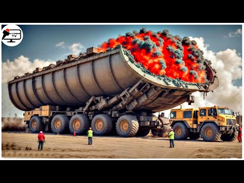 Mighty Giants on Land: Massive Heavy Machinery Working to Conquer the World