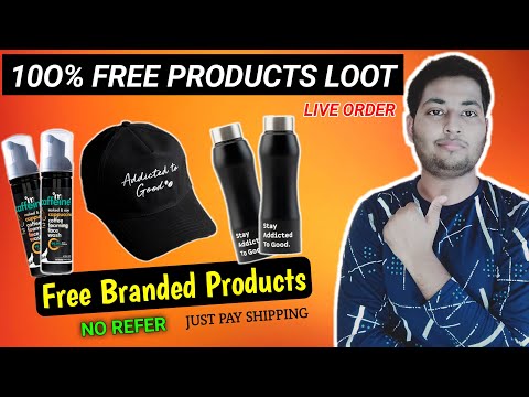 🔥100% Free Products Loot | free online Shopping 2022 | free products | free sample products in india