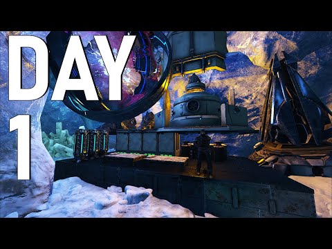 How A 10,000 Hour Solo Claims Island Ice Cave Day 1 In Ark