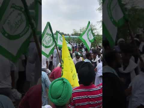 #kisanektazindabad #supportfarmers Record break rally/Muzafarnagar UP