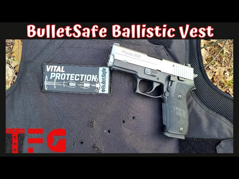 BulletSafe VP3 Ballistic Vest "Range Test" - TheFirearmGuy