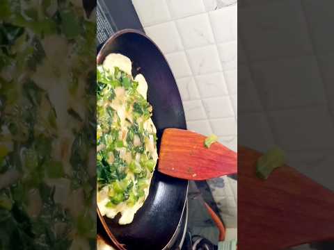 తోటకూర cheese omlete #trending #omlet #viralvideo #breakfast #weightloss #breakfastrecipe #lifestyle