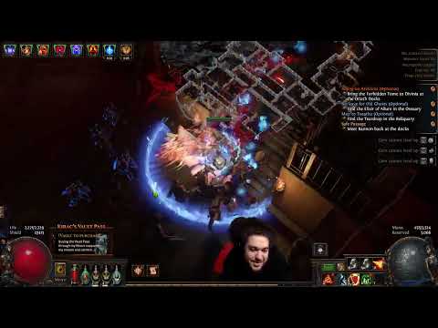 PoE Necropolis | Checking out Mana Righteous Fire again