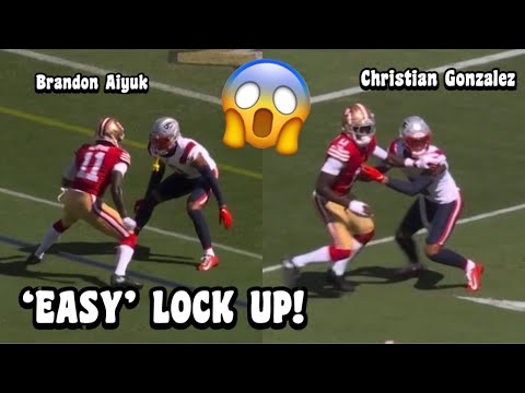 Christian Gonzalez ‘CLAMPED’ Brandon Aiyuk & Deebo Samuel 🔥 49ers Vs Patriots 2024 highlights