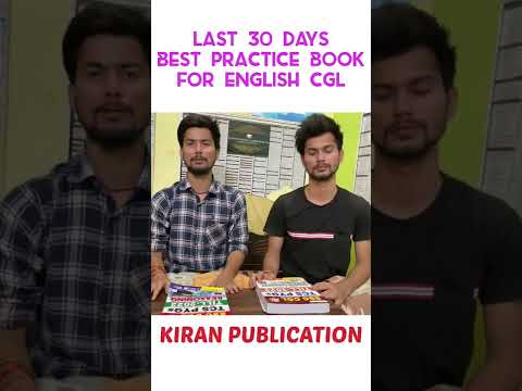 SSC Cgl English practice best book from Kiran Publication #ssc #sscenglish #sscchsl #sscmts #cglbook