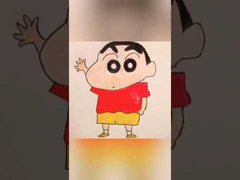 Shin-chan drwaing 😍 #shinchan #viral