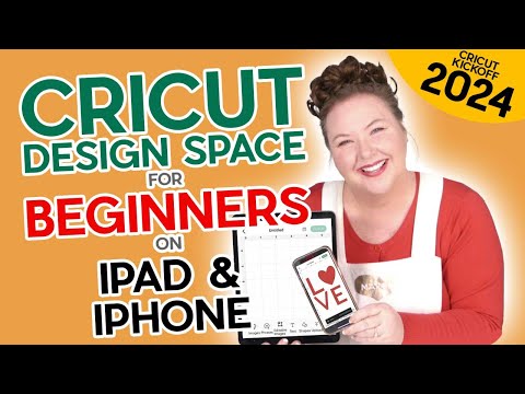 How to Use Cricut Design Space in 2024 on iPad or iPhone! (Cricut Kickoff Lesson 3)