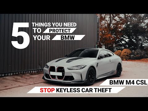 BMW Security: Top 5 Ways to Prevent Car Theft - Ghost Immobilizer, Dash Cam, Steering Lock, and More