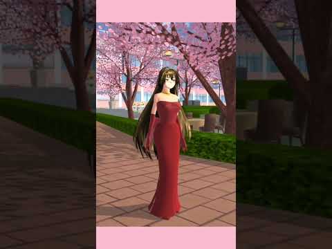 New Dress in Sakura School Simulator ✨🌹 : Sakura School Simulator #sakurachoolsimulator