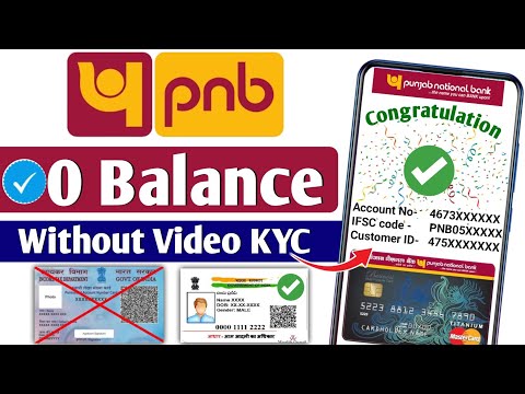 Without KYC | pnb bank account opening online 2024 | pnb bank me account kaise khole 2024 |