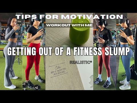 2024 Getting out of a Rut: Gym Motivation, week of workouts, how to be productive after burnout