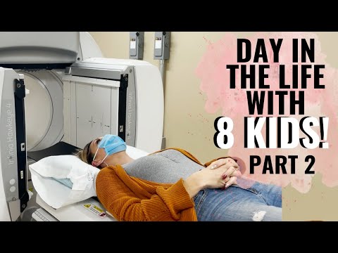 Hospital, yikes! DITL w/ 8 kids PT 2: Dinner & bedtime routine, speed cleaning, +more! | Jordan Page