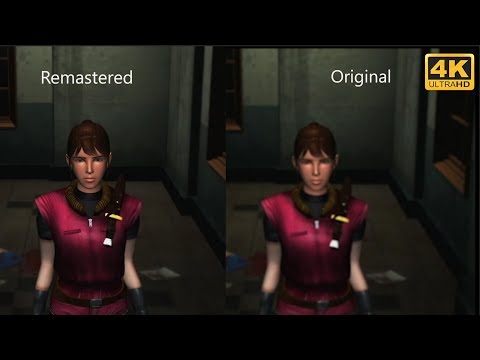 Comparison between Original x remaster Resident evil 2 licker scenes