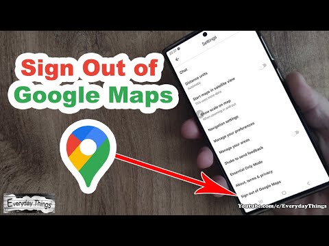 How to Sign Out of Google Maps - Quick and Easy